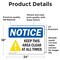Signmission Safety Culture Sign, 24 in Width, Vinyl Decal, Rectangle OS-2PACK-NS-D-1824-L-15869 - alternate 2